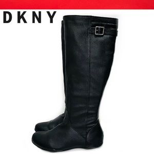 dkny flat boots